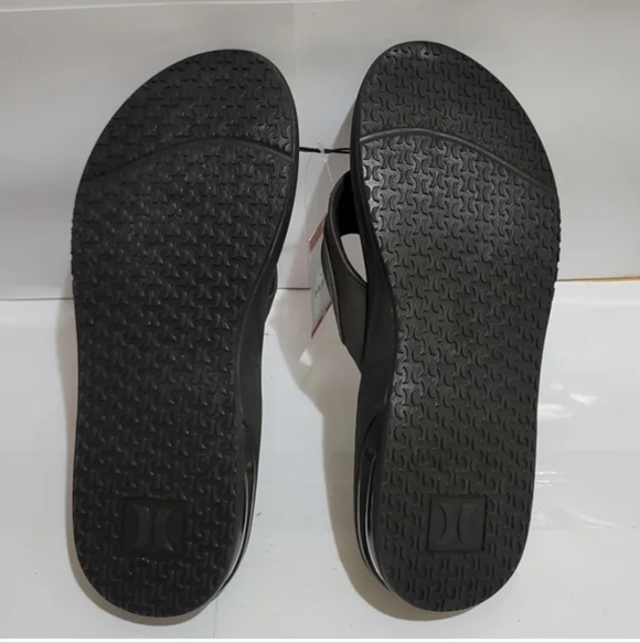 Hurley Men's Bubble Cushion Heel Surf Comfort Flip Flops - Picture 6 of 6